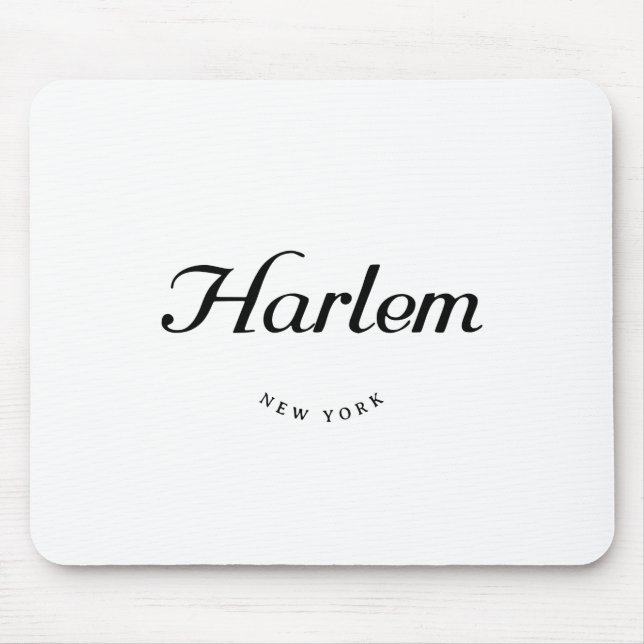 Harlem NY Mouse Mat (Front)