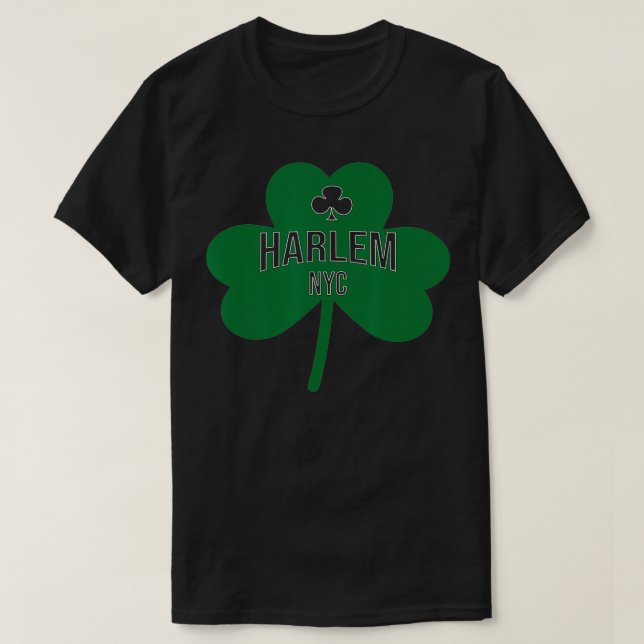 Harlem NYC Saint Patricks Day  T-Shirt (Design Front)