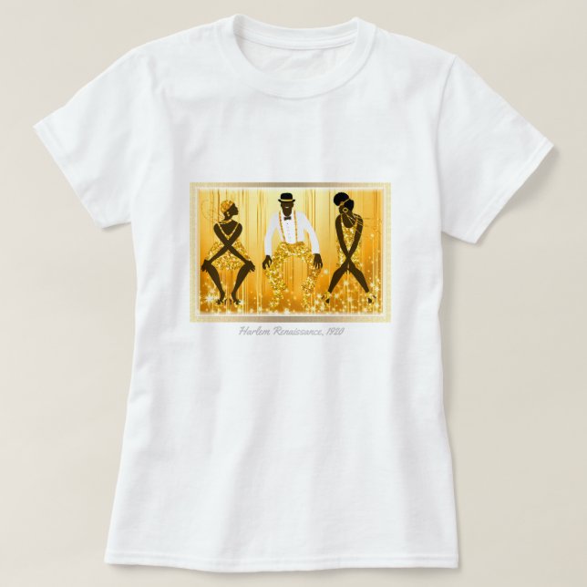 Harlem Renaissance 1920 T-Shirt (Design Front)