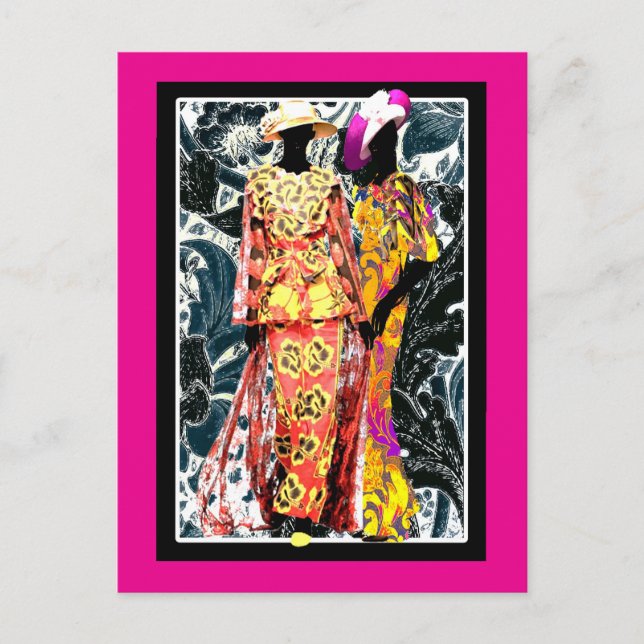 Harlem Renaissance 1920s Art Deco Postcard (Front)