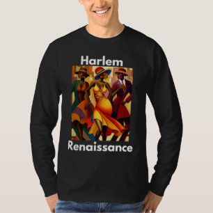 Harlem Renaissance 1920s Black History Month Abstr T-Shirt