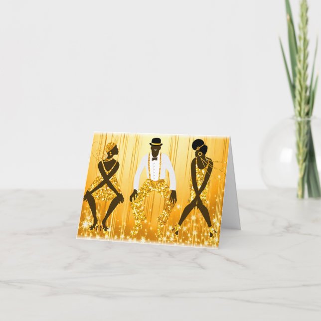 Harlem Renaissance 1920's  Card (Front)