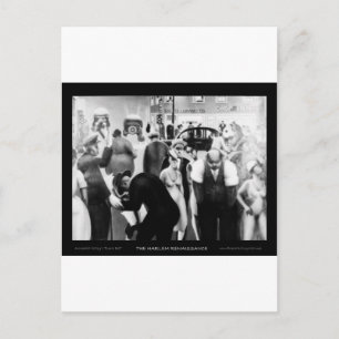 Harlem Renaissance Art - "Black Belt" Postcard