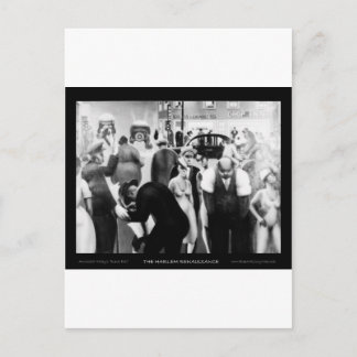 Harlem Renaissance Art - "Black Belt" Postcard