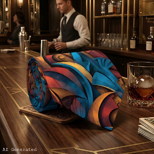 Harlem Renaissance Art Deco Men's Tie