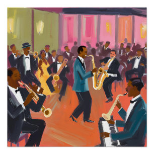 Harlem Renaissance Nightclub  Poster