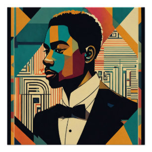 Harlem Renaissance Vintage Poster