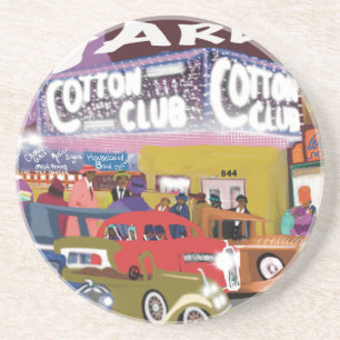 Harlem - Roaring 20s Sandstone Coaster