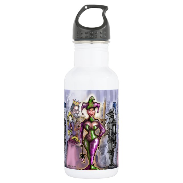 Harlequin 532 Ml Water Bottle (Front)
