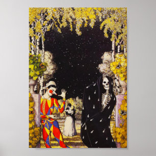 Harlequin and Death Poster