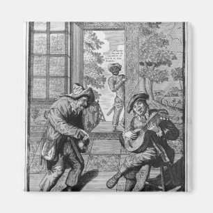 Harlequin and Scaramouche Magnet