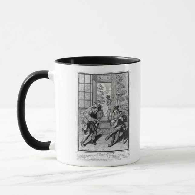 Harlequin and Scaramouche Mug (Left)