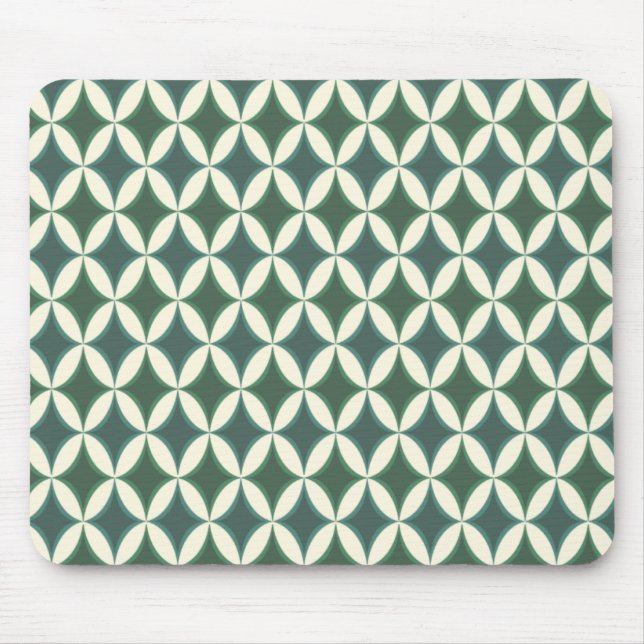 Harlequin Argyle Ocean Pattern Mouse Mat (Front)