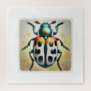 Harlequin Beetle 310724IREF203 - Watercolor Jigsaw Puzzle