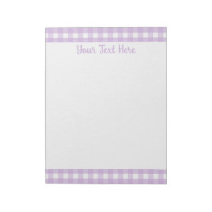 Harlequin Black and White Diamond Pattern Notepad