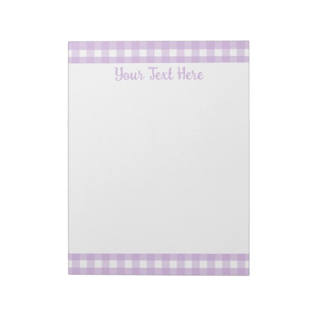 Harlequin Black and White Diamond Pattern Notepad (Rotated)
