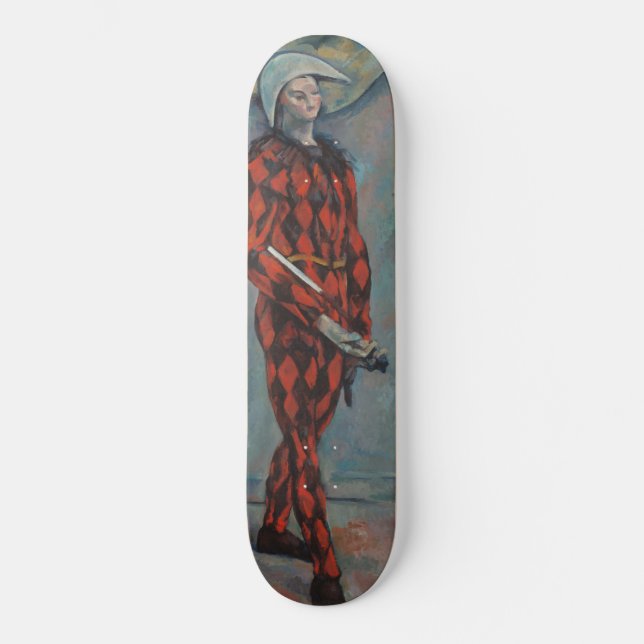 Harlequin (by Paul Cézanne) Skateboard (Front)