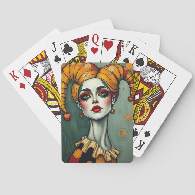 Harlequin Cards (Back)