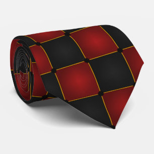 Harlequin Checkers Tie