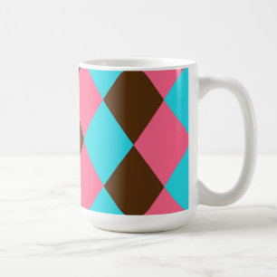 Harlequin, Chocolate Pastel Mug