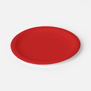 Harlequin Coordinating Solid 1-Red-PAPER PLATES