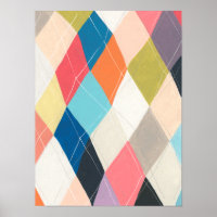 Harlequin Hopscotch - Argyle Pattern