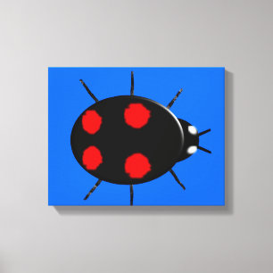 Harlequin Ladybird Canvas Print
