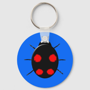 Harlequin Ladybird Keychain