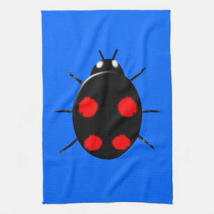 Harlequin Ladybird Kitchen Towel
