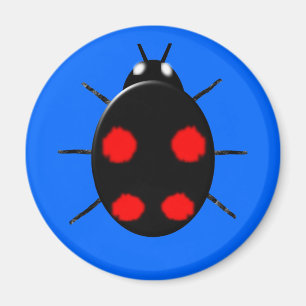 Harlequin Ladybird Magnet