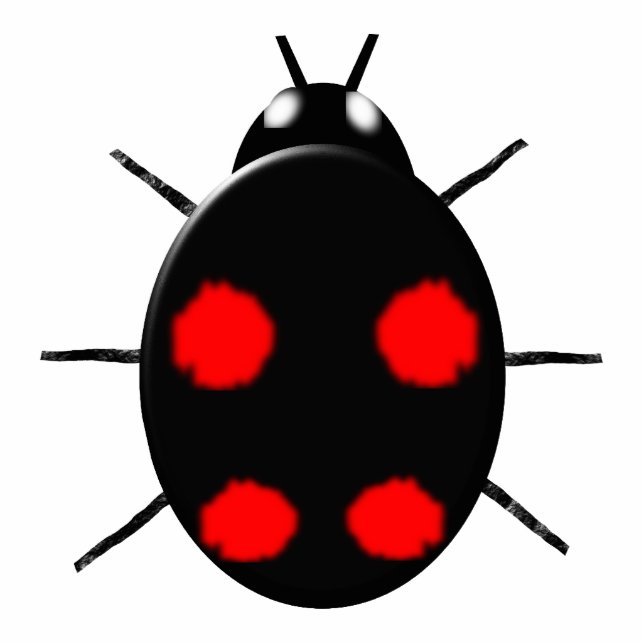 Harlequin Ladybird Photo Sculpture (Front)