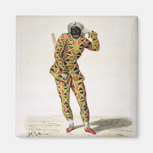 Harlequin Magnet