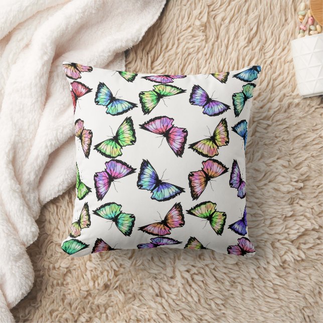 "Harlequin" (multicolor) Cushion (Blanket)