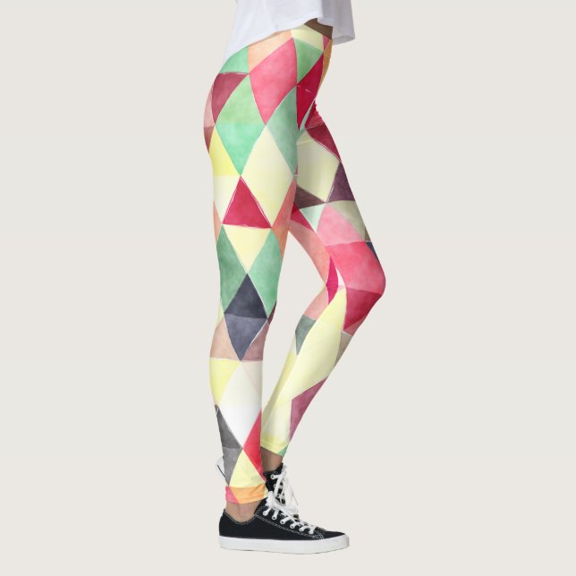 Harlequin Multicolored Leggings (Right)