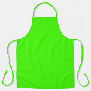 Harlequin Neon Green Solid Colour Apron