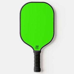 Harlequin Neon Green Solid Colour Pickleball Paddle