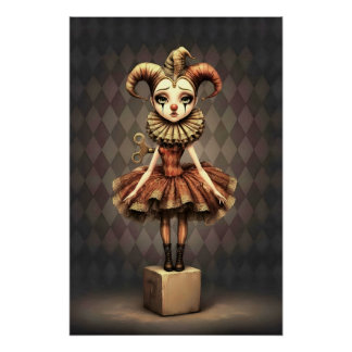 Harlequin Poetry Collection Poster