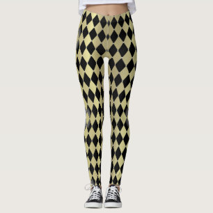 Harlequin Pop Fashion Leggings