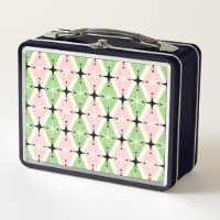 Harlequin Starburst Pink/Kiwi ©studioxtine