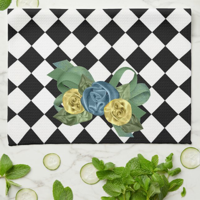 Harlequin Tea Towel (Folded)