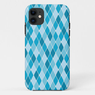 Harlequin winter pattern iPhone 11 case