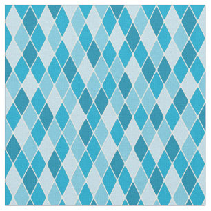 Harlequin winter pattern fabric