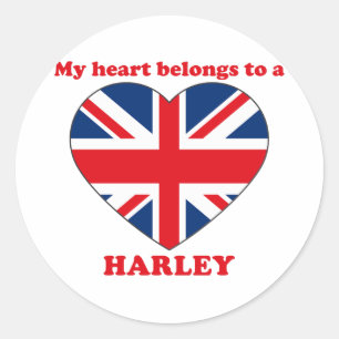 Harley Classic Round Sticker