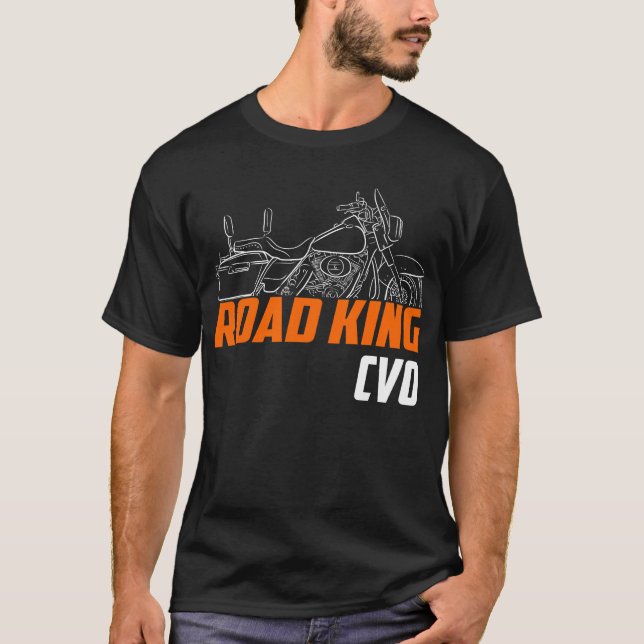 Harley-Davidson Road King CVO FLHRSE 2002-2003 T-Shirt (Front)