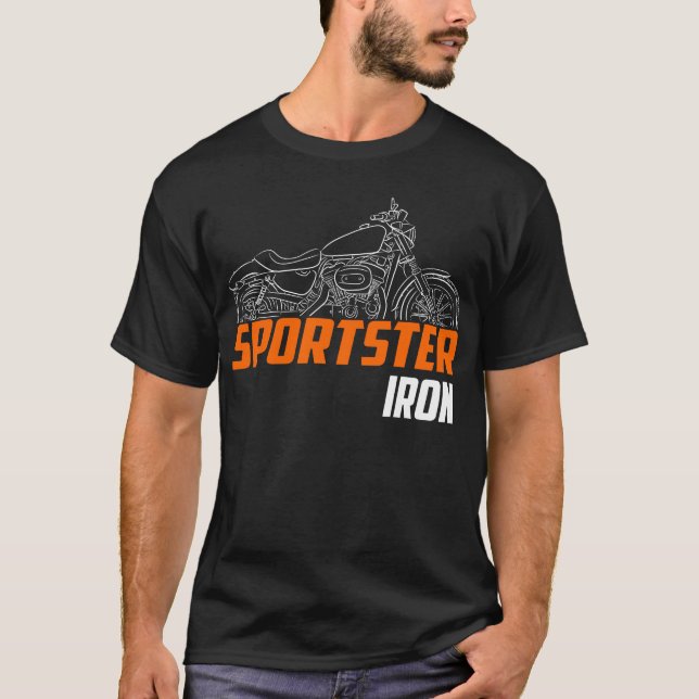 Harley-Davidson Sportster XL 883N Iron 2009-2015 T-Shirt (Front)