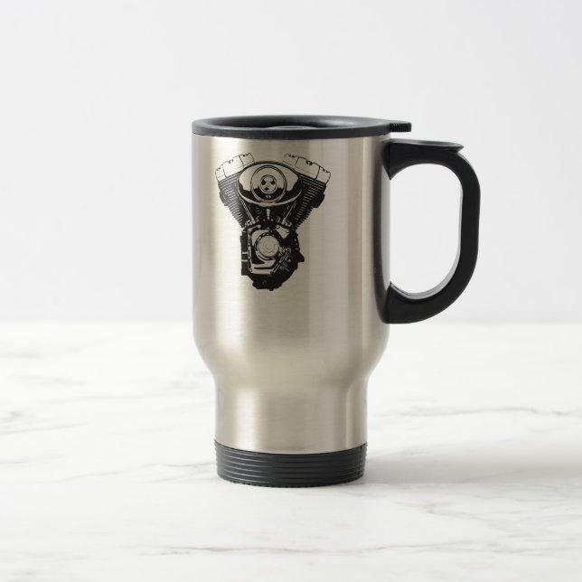 Harley Engine Travel Mug (Right)