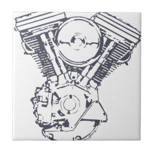 Harley Evolution V-Twin Tile