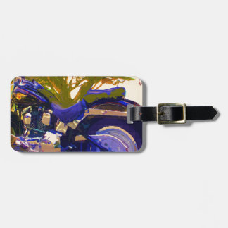 Harley-FatBoy-1998 Motorcycle Luggage Tag