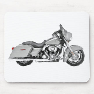 Harley FLHX Street Glide Hand Painted Art Brush Mouse Mat