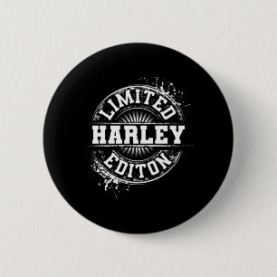 Harley Lied Edition Funny Personalised Name Joke 6 Cm Round Badge